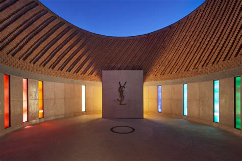 museo di ysl marrakech|yves saint laurent morocco house.